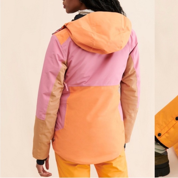 Picture Organic & for Anthropologie Seen Snow Pink & Organic Jacket - Picture 3 of 12